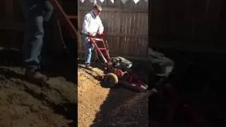 Finished with the Home Depot stump grinder part 4