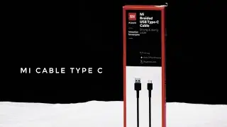 Mi Braided USB Type-C Cable (Black) UNBOXING