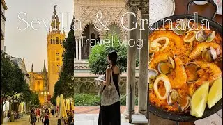 퇴사 후 유럽두달 l 🇪🇸스페인 세비야&그라나다에서 혼자서도 잘먹는 브이로그 l 술만 사면 안주 주는 타파스의 본고장 l 알함브라에서 현빈을 외치다