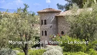 Stone manor with pool & tennis , Le Rouret - Douglas Elliman France