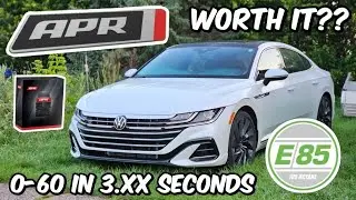 Grocery Getter to *SUPERCAR KILLER* &mdash; APR E85 Tune 🚀 (INSANE DRAGY RESULTS!)