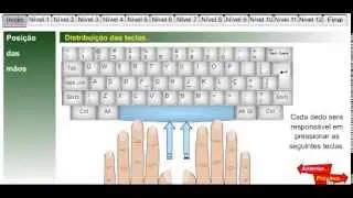 Curso de digitação nivel 01