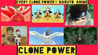 The explanation of different types of cloning jutusu kn naruto #anime #naruto #explearning