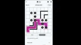 Linkedln Zip Answer Today 340 | 20 February Zip Answer| LinkedIn Zip Puzzle Answer