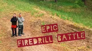 Bushcrafting - Epic Firedrill Battle