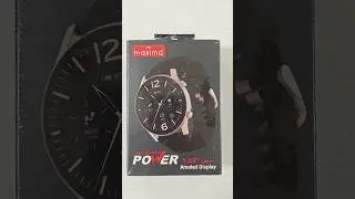 maxima amoled smart watch #shorts #smartwatch