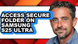 How to Access Secure Folder on Samsung S25 Ultra (only Way)