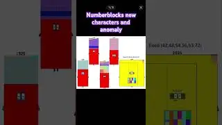 Numberblocks characters & anomaly #fanmade #numberblocks #fans #newcharacters #anomaly #official