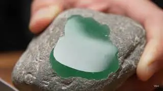 Cutting a Stone Reveals a Shocking Secret!