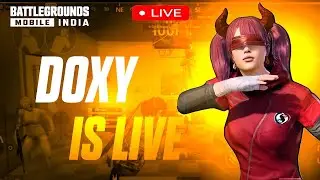 REGULAR STREAMER IS BACK 😇 |ONLY RUSH GAMES | DOXY IS LIVE | #bgmi