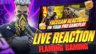 INSANE Free Fire Customs 😱 | Live Player Gameplay Reactions 🔥 | Flaming Gaming | Road To 1K