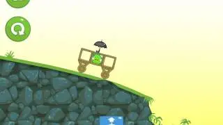 Bad Piggies - Ground Hog Day - level 1-17 Three Star Walkthrough
