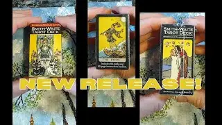 SMITH-WAITE Borderless Miniature Edition TAROT DECK [Newly Released] Unboxing & Flip Through!