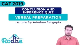 Conclusion and Inference Quiz - 2 || Verbal Preparation || CAT Preparation 2019