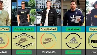 Popular Footballers Sponsorship Deals With Different Boots Brands