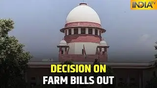 Supreme Court's Decision On Farm Bills, Asks To Constitute Committe To Address Farmers' Issue