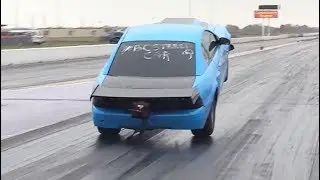 Mustang Wheelie - Looks Like a Wild Ride