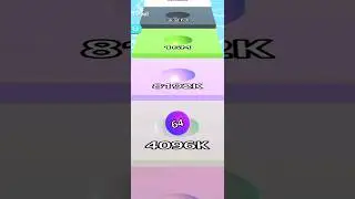 2048 | Small 64 No Ball moving towards big tiles - Ball Run Infinity #cutiepie22yt #devagamezone