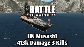 Battle of Warships -  IJN Musashi the sister of the Legend of the history #battleofwarships #musashi