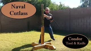 Three cut combination with the Naval Cutlass from Condor Tool & Knife