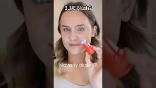BLUE BLUSH REVIEW TRYING OUT A COLOUR CHANGING BLUSH IS IT A NOVELTY OR SLAY