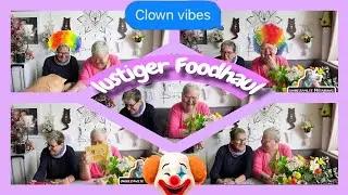 Verspäteter Foodhaul, dafür aber sehr lustig 😉ein Clown 🤡 saß mit am Tisch 😂😂
