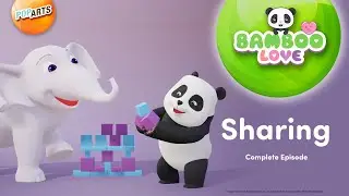 Kindness and Sharing with Friends | Bamboo Love |  🐼 Panda Preschool Stories for kids 4K