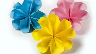 Цветы из бумаги Оригами