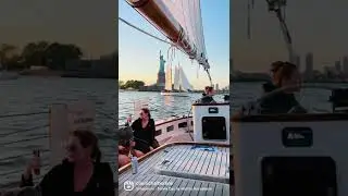 Welcome aboard Schooner America 2.0 for a sunset sail in New York Harbor! Join us this summer!