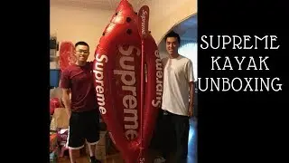 UNBOXING THE $500 SUPREME KAYAK!!