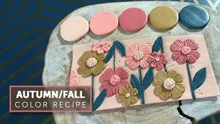Polymer Clay Color Recipe 39: Autumn / Fall Colors