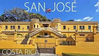 San Jos&eacute;, Costa Rica - City tour with Mercado Central, Cathedral, National Theater and Street Art