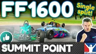 Really close racing!! FF1600 race to save SR! This is iRacing FF1600 open series at Summit Point