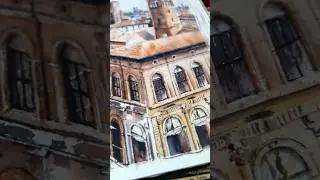 Urban sketch. #archespaper A4, Fin #urbansketch #art #watercolorpainting #painting #aquarellegallery