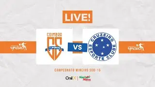 COIMBRA FC PORTO x CRUZEIRO &ndash; AO VIVO | CAMPEONATO MINEIRO 2025 - SUB15 - RODADA 2 OCTAGONAL FINAL