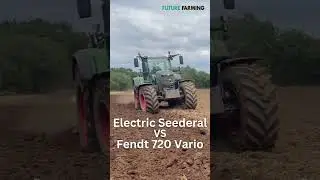 Tractor sound - Electric Seederal VS Fendt 720 Vario