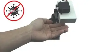 Automatic Hand Sanitizer Dispenser with Basic Materials - CoronaVirus