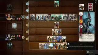 The Witcher 3 | Most epic Gwent comeback, with the worst deck ever
