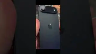 First Look: iPhone Air Black Edition! 😍 #apple #iphone