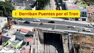 ¡Avances del Tren México-Qro en Vivo! Vuelo de Dron desde Bernardo Quintana hasta Los Alcanfores