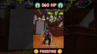 560 HP IN FREE FIRE 😱 #garenafreefiremax #shorts #subscribe