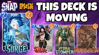This Deck is ALWAYS Moving – Surge + Stomper Combo! | Marvel Snap Replay Episode 536