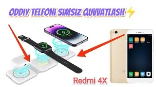 Оддий Телфони Симсиз Қувватлаш (Wireless charging of a regular phone)(Беспроводная зарядка)