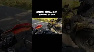 Canam outlander 1000 vs 500
