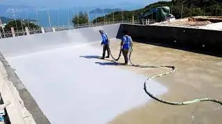 Waterproofing - Spray type membrane