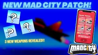 New Mad City Patch! | Mad City (Roblox)