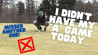 Over reading putts | Hitting bad shots | 9 holes in 9 Minutes