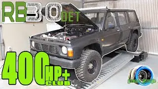 400-сильный RB30DET Patrol (слишком большой наддув на динамометре) S1EP5