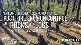 Nature-Based Restoration: Post-Fire Erosion Control with Rocks and Logs