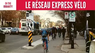 Montreal's Exciting New Express Bike Network (Le REV)